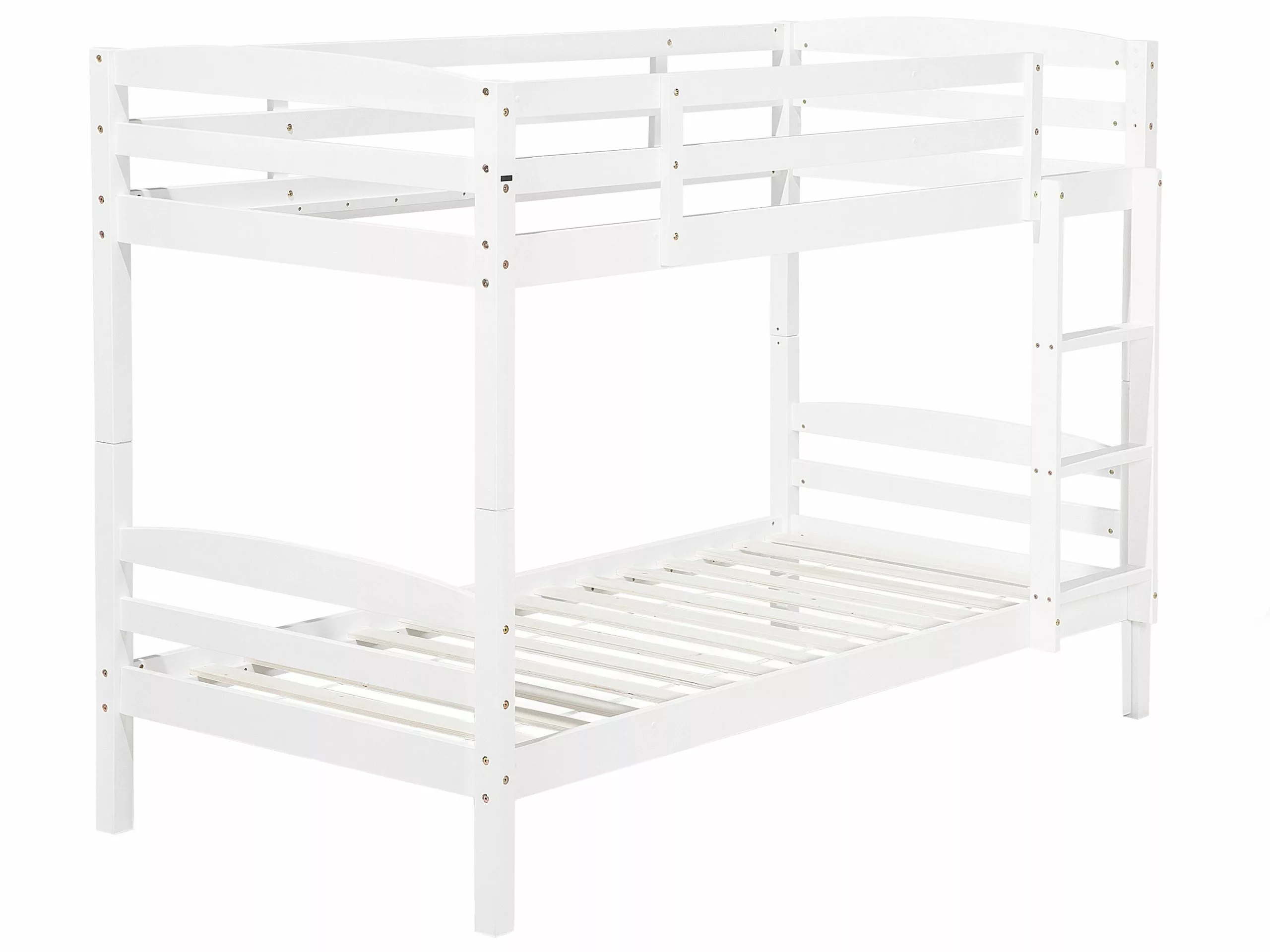 Beliani Stabelbed Met Opbergruimte Hout Wit 90 X 200 Cm REGAT - Afbeelding 9