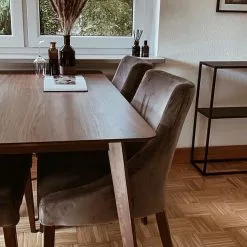 Beliani Eettafel Donkerbruin In Diverse Formaten MADOX 14 Beliani Eettafel Donkerbruin In Diverse Formaten MADOX -Exporteren Stoelen Winkel undef src sa picid 798263 type whitesh image