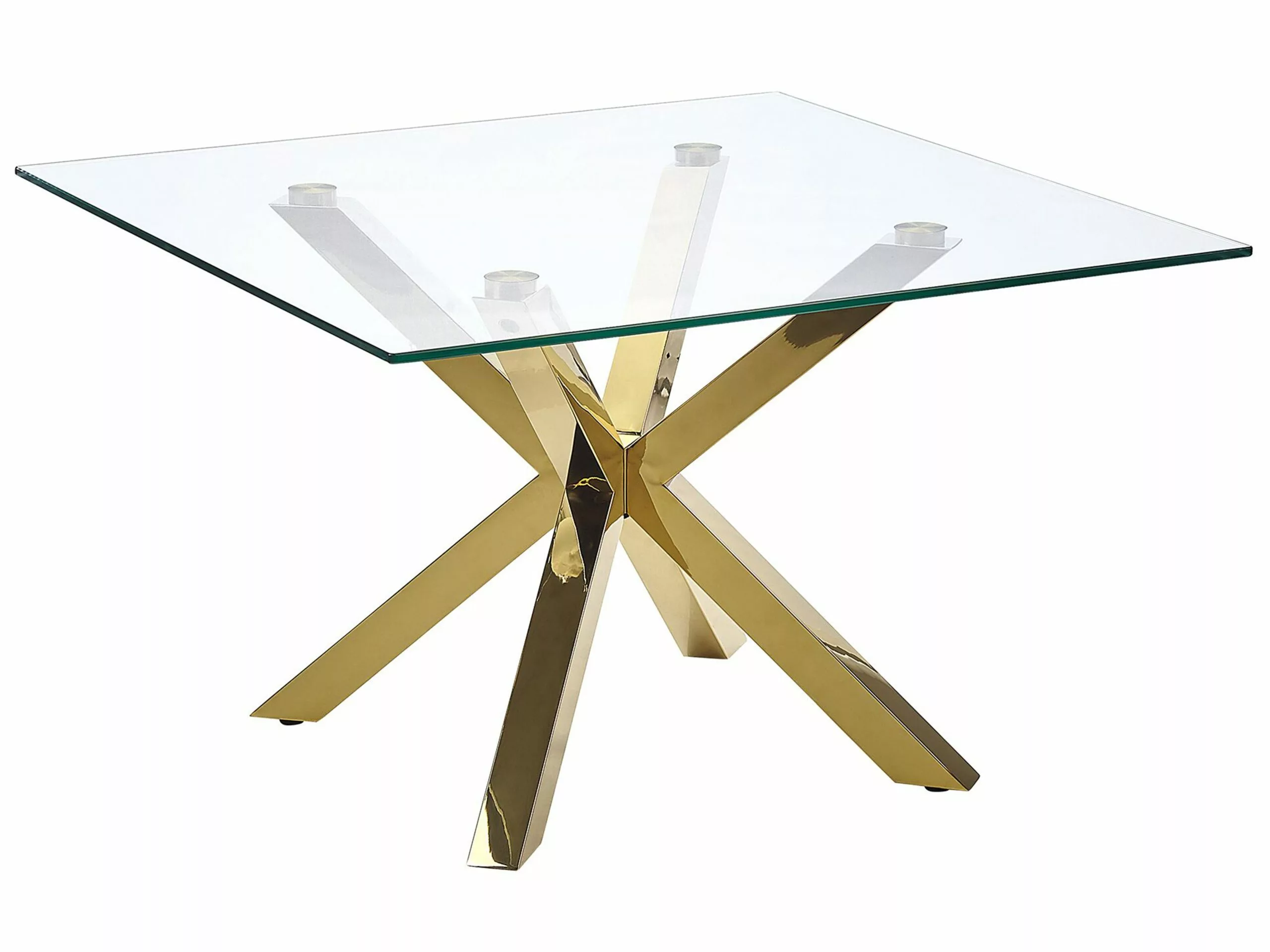 Beliani Salontafel Glas/goud STARLIGHT