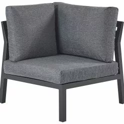 Beliani Loungeset 5-zits Aluminium Donkergrijs VIZZINI -Exporteren Stoelen Winkel undef src sa picid 798489 type whitesh image scaled