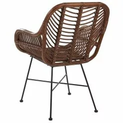 Beliani Stoel Rotan Bruin CANORA -Exporteren Stoelen Winkel undef src sa picid 799501 type whitesh image scaled