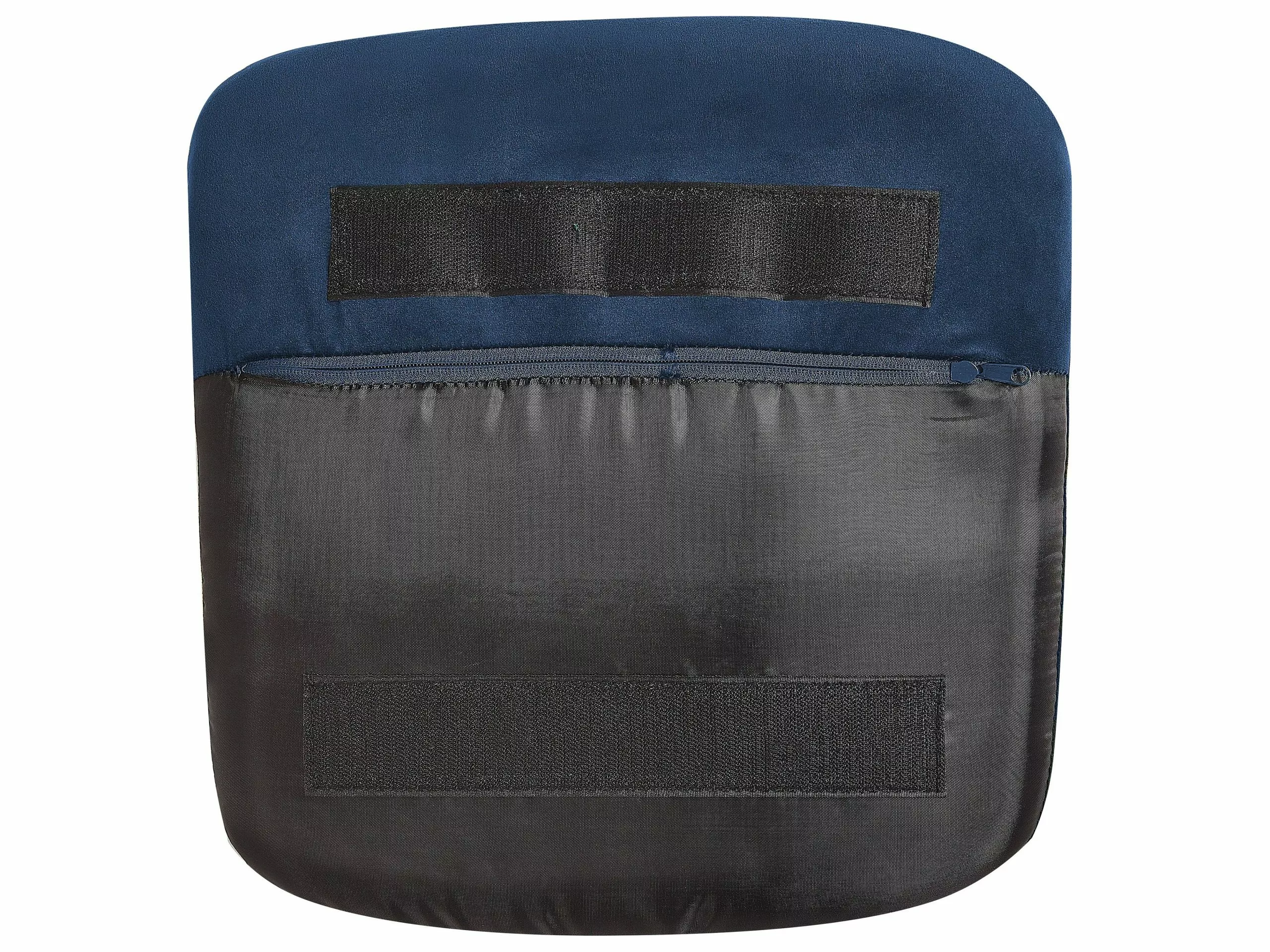 Beliani Schommelstoel Fluweel Kobaltblauw LIARUM 10 Beliani Schommelstoel Fluweel Kobaltblauw LIARUM - Afbeelding 8