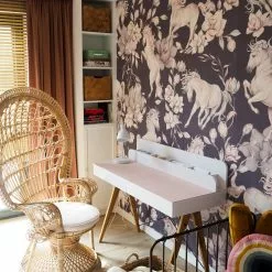 Beliani Pauwenstoel Rotan Natuurlijk EMMANUELLE -Exporteren Stoelen Winkel undef src sa picid 800787 type whitesh image 2