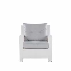 Beliani Loungeset 4-zits Rotan Wit SAN MARINO -Exporteren Stoelen Winkel undef src sa picid 801170 type whitesh image scaled