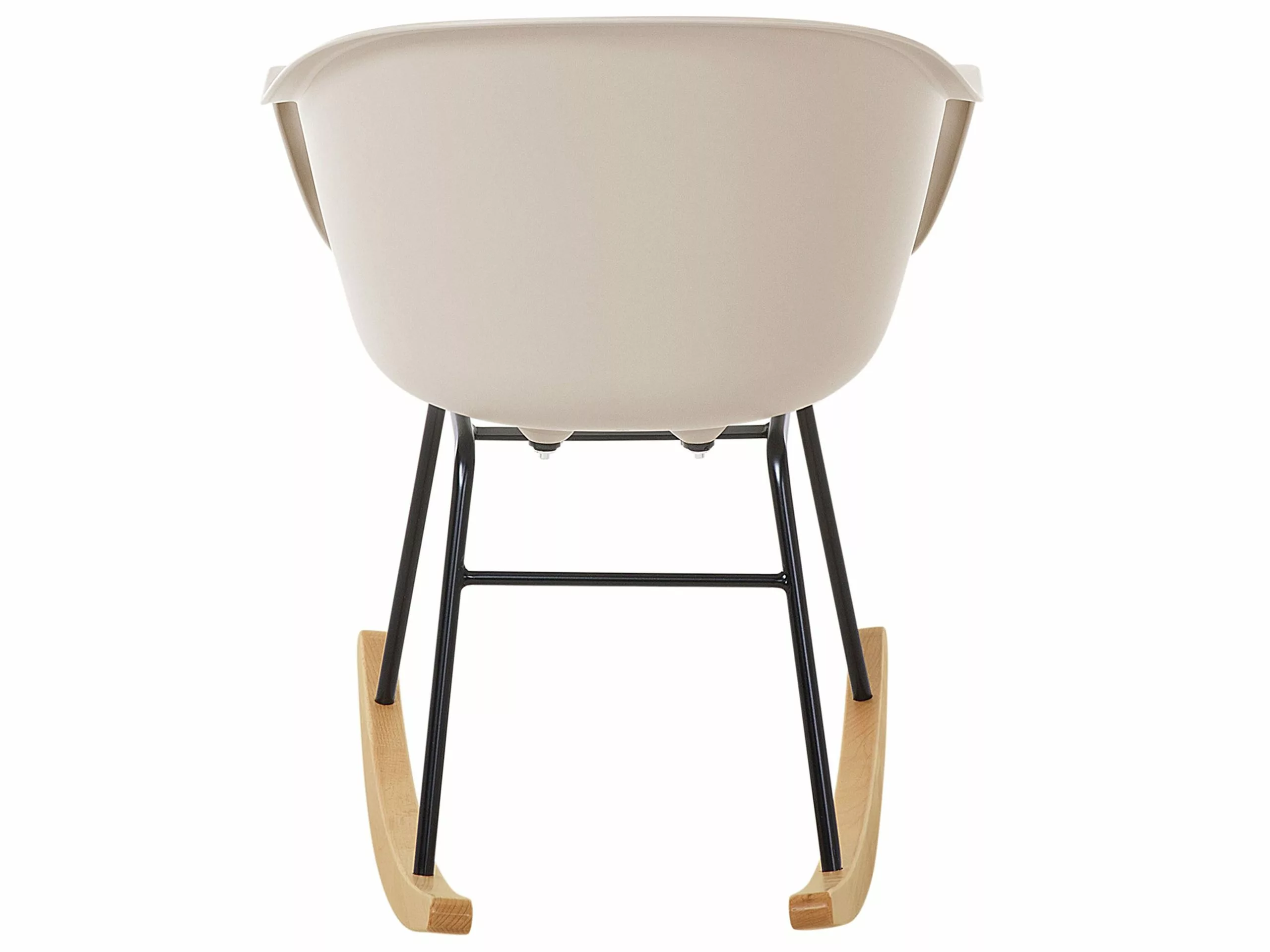 Beliani Schommelstoel Kunststof Beige HARMONY 10 Beliani Schommelstoel Kunststof Beige HARMONY - Afbeelding 8