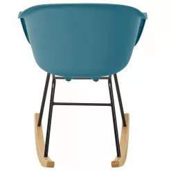 Beliani Schommelstoel Kunststof Blauw-groen HARMONY -Exporteren Stoelen Winkel undef src sa picid 801940 type whitesh image scaled