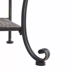 Beliani Tuinkast Inklapbaar Metaal Zwart PAVONA -Exporteren Stoelen Winkel undef src sa picid 802323 type whitesh image scaled