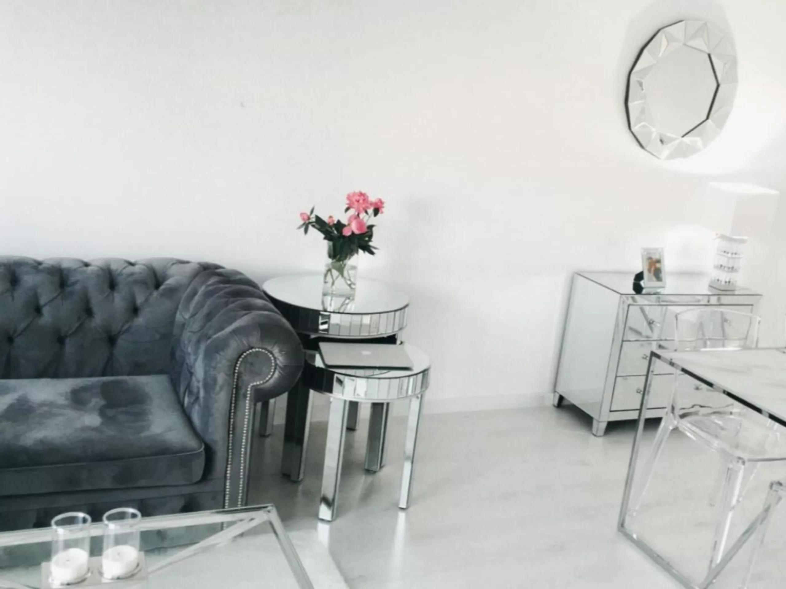 Beliani Bijzettafel Set Van 2 RIMARDE - Afbeelding 4