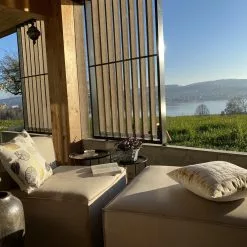 Beliani Loungeset 7-zits Rotan Beige Rechtszijdig AREZZO -Exporteren Stoelen Winkel undef src sa picid 802784 type whitesh image scaled