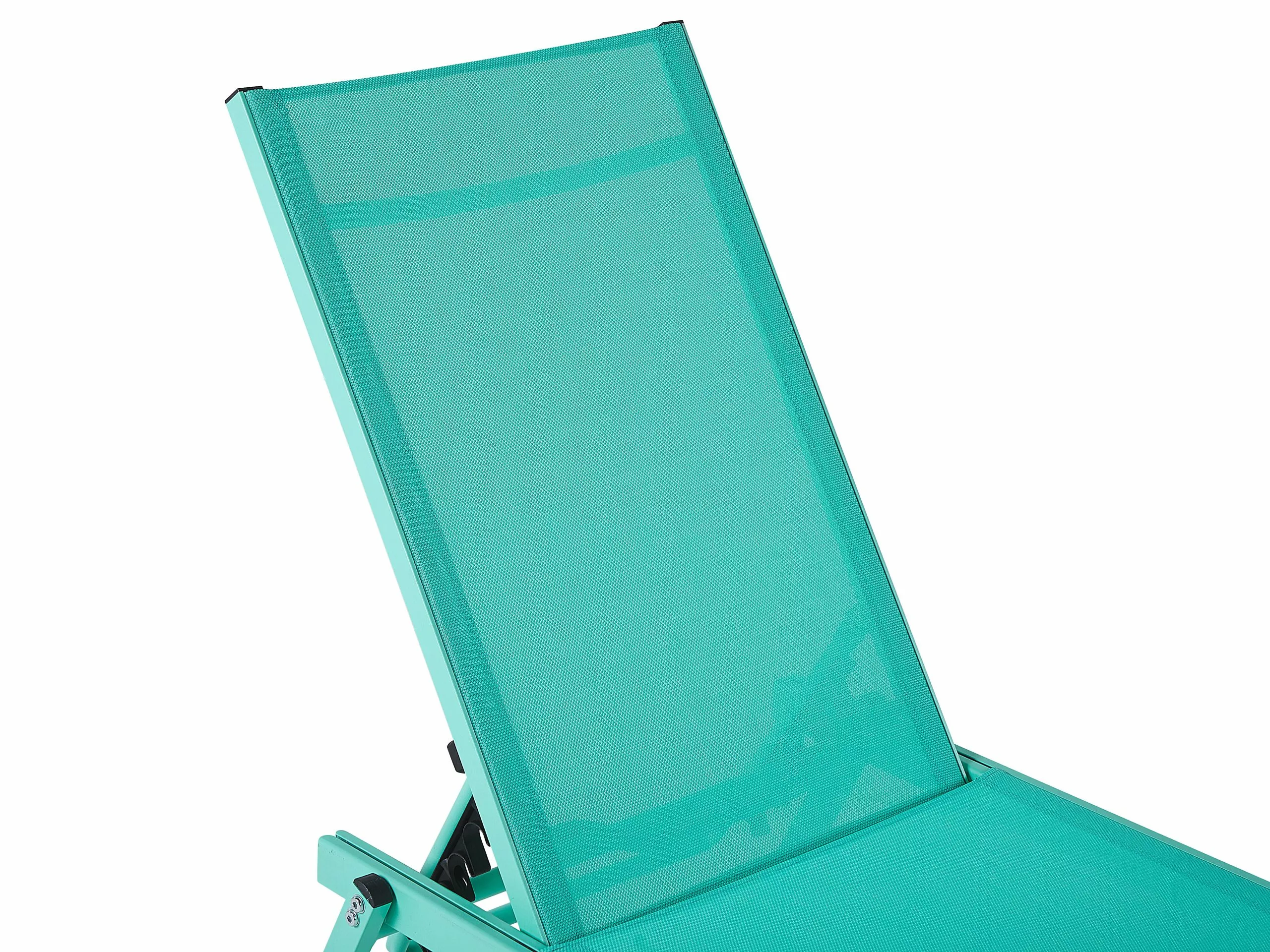 Beliani Ligstoel Aluminium Mintgroen PORTOFINO - Afbeelding 6