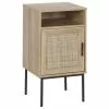 Beliani Nachtkastje Rotan Lichtbruin PASCO -Exporteren Stoelen Winkel undef src sa picid 804102 type whitesh image