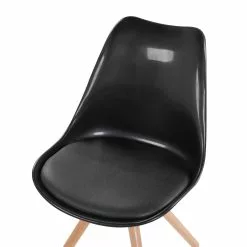 Beliani Eetkamerstoel Set Van 2 Kunststof Zwart DAKOTA -Exporteren Stoelen Winkel undef src sa picid 804228 type whitesh image scaled