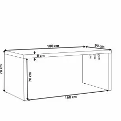 Beliani Tuintafel Betonlook Grijs 180 X 90 Cm TARANTO 15 Beliani Tuintafel Betonlook Grijs 180 X 90 Cm TARANTO -Exporteren Stoelen Winkel undef src sa picid 804330 type whitesh image scaled