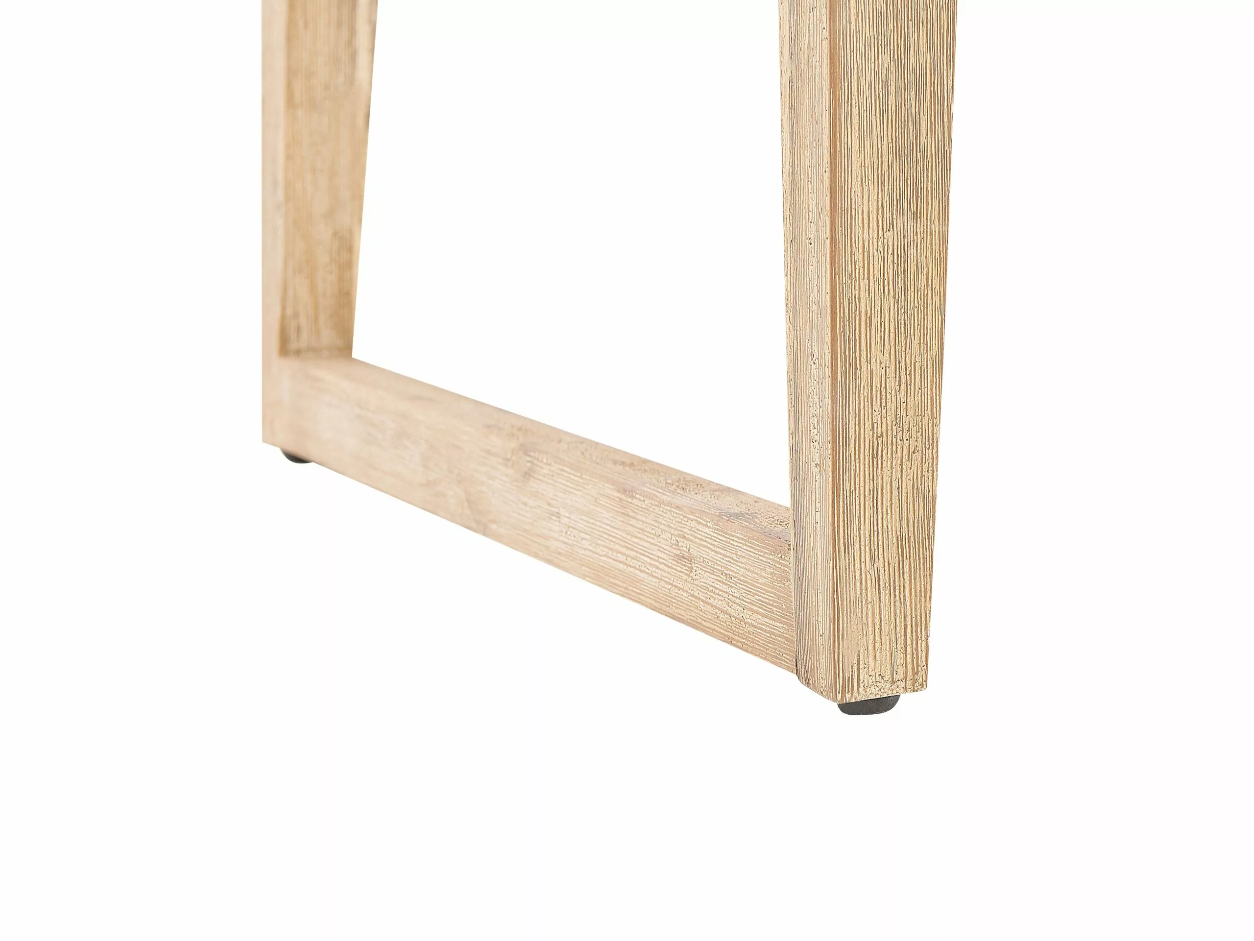 Beliani Tuintafel Acaciahout Betonlook Grijs/lichtbruin 180 X 90 Cm ORIA - Afbeelding 6