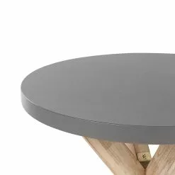 Beliani Tuinset Rond Beton Grijs OLBIA -Exporteren Stoelen Winkel undef src sa picid 806420 type whitesh image 1 scaled