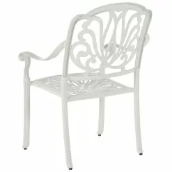 Beliani Tuinstoel Set Van 4 Aluminium Wit ANCONA -Exporteren Stoelen Winkel undef src sa picid 806956 type whitesh image scaled