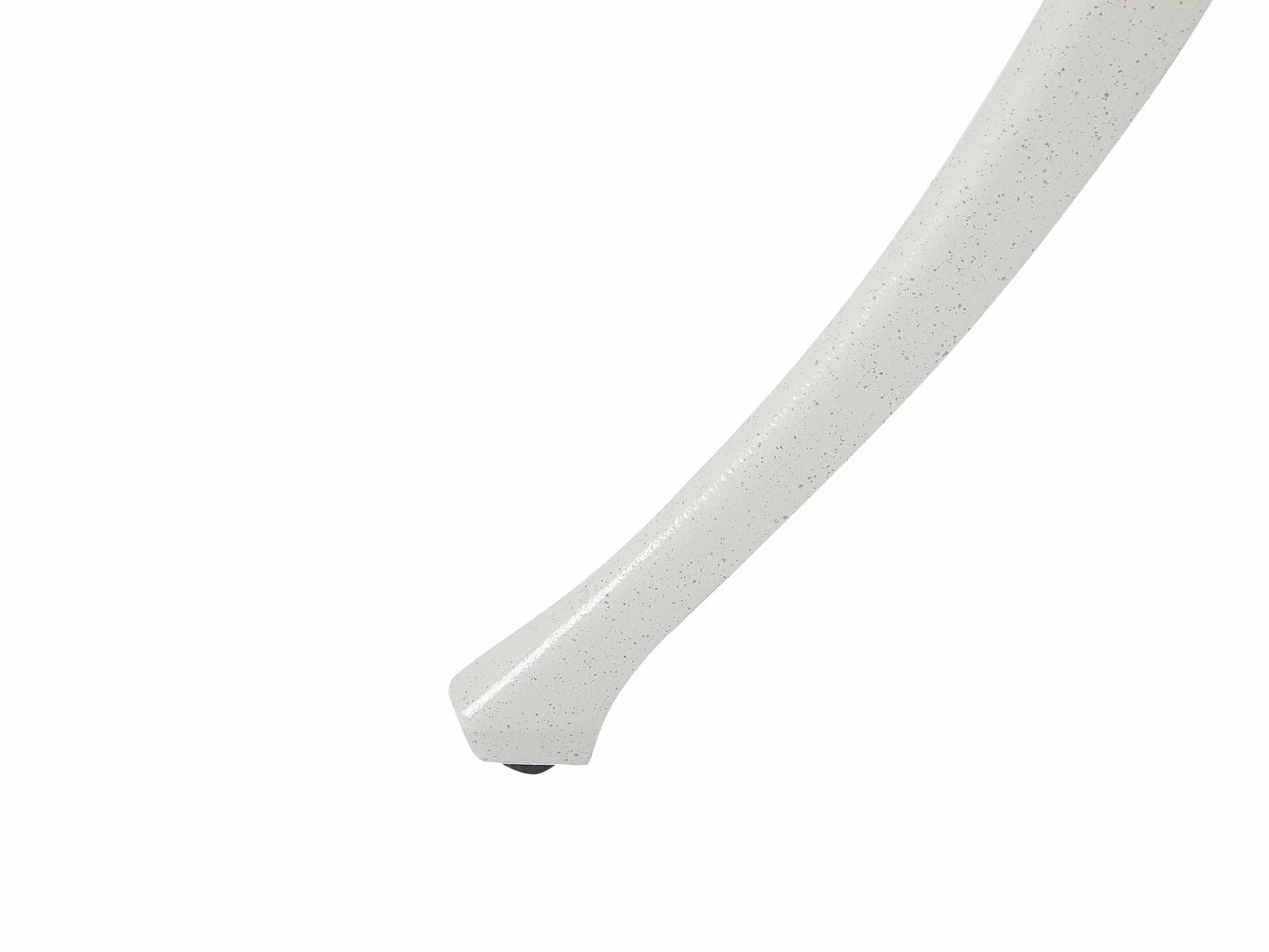 Beliani Tuintafel Aluminium Wit ⌀ 90 Cm ANCONA 7 Beliani Tuintafel Aluminium Wit ⌀ 90 Cm ANCONA - Afbeelding 5