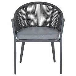 Beliani Tuinstoel Set Van 2 Aluminium Grijs MILETO -Exporteren Stoelen Winkel undef src sa picid 808125 type whitesh image scaled