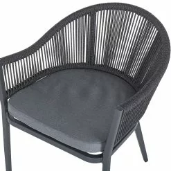 Beliani Tuinstoel Set Van 2 Aluminium Grijs MILETO -Exporteren Stoelen Winkel undef src sa picid 808132 type whitesh image scaled