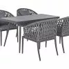 Beliani Tuinset Aluminium Grijs LIPARI -Exporteren Stoelen Winkel undef src sa picid 808191 type whitesh image