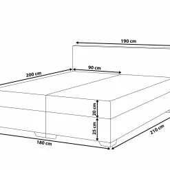 Beliani Boxspring Stof Beige In Diverse Formaten PRESIDENT -Exporteren Stoelen Winkel undef src sa picid 809032 type whitesh image scaled