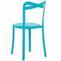 Beliani Eetkamerstoel Set Van 6 Kunststof Blauw CAMOGLI -Exporteren Stoelen Winkel undef src sa picid 809324 type whitesh image scaled