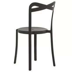 Beliani Eetkamerstoel Set Van 4 Kunststof Zwart CAMOGLI -Exporteren Stoelen Winkel undef src sa picid 809335 type whitesh image scaled
