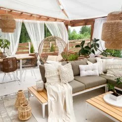 Beliani Loungeset 5-zits Aluminium Grijs POSITANO -Exporteren Stoelen Winkel undef src sa picid 809759 type whitesh image 2 scaled