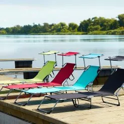 Beliani Ligstoel Verstelbaar Staal Zwart FOLIGNO -Exporteren Stoelen Winkel undef src sa picid 810029 type color image scaled