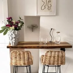 Beliani Barkruk Set Van 2 Rotan Natuurlijk CASSITA -Exporteren Stoelen Winkel undef src sa picid 810284 type whitesh image scaled