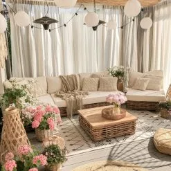 Beliani Loungeset 4-zits Rotan Natuurlijk Linkszijdig VARALLO -Exporteren Stoelen Winkel undef src sa picid 810494 type whitesh image scaled