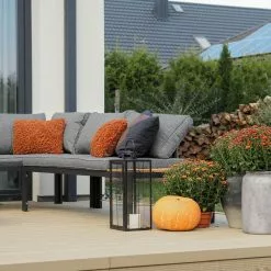 Beliani Loungeset 4-zits Aluminium Zwart/grijs PIENZA -Exporteren Stoelen Winkel undef src sa picid 810512 type whitesh image scaled