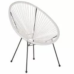 Beliani Stoel Set Van 2 Rotan Wit ACAPULCO II -Exporteren Stoelen Winkel undef src sa picid 811610 type whitesh image scaled