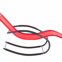 Beliani Ligstoel Schommel Staal/textiel Rood CARANO II 17 Beliani Ligstoel Schommel Staal/textiel Rood CARANO II -Exporteren Stoelen Winkel undef src sa picid 812637 type whitesh image scaled