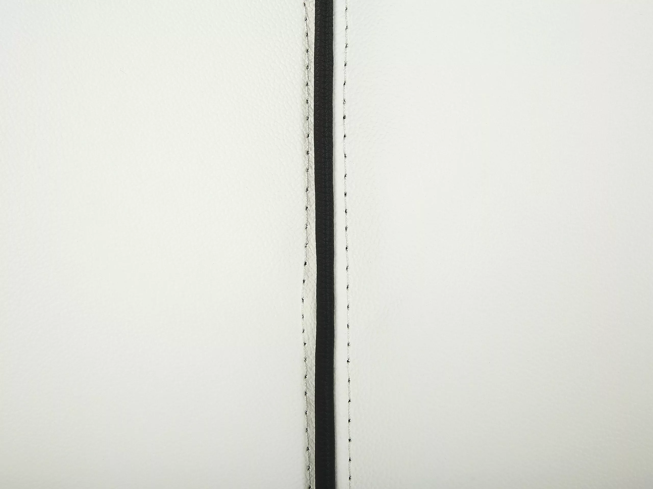 Beliani Waterbed Leer Wit In Diverse Formaten NANTES - Afbeelding 7