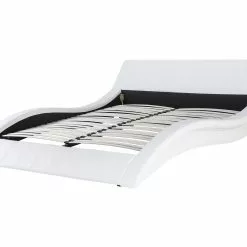 Beliani Bed Leer Wit 180 X 200 Cm VICHY -Exporteren Stoelen Winkel undef src sa picid 814247 type whitesh image scaled