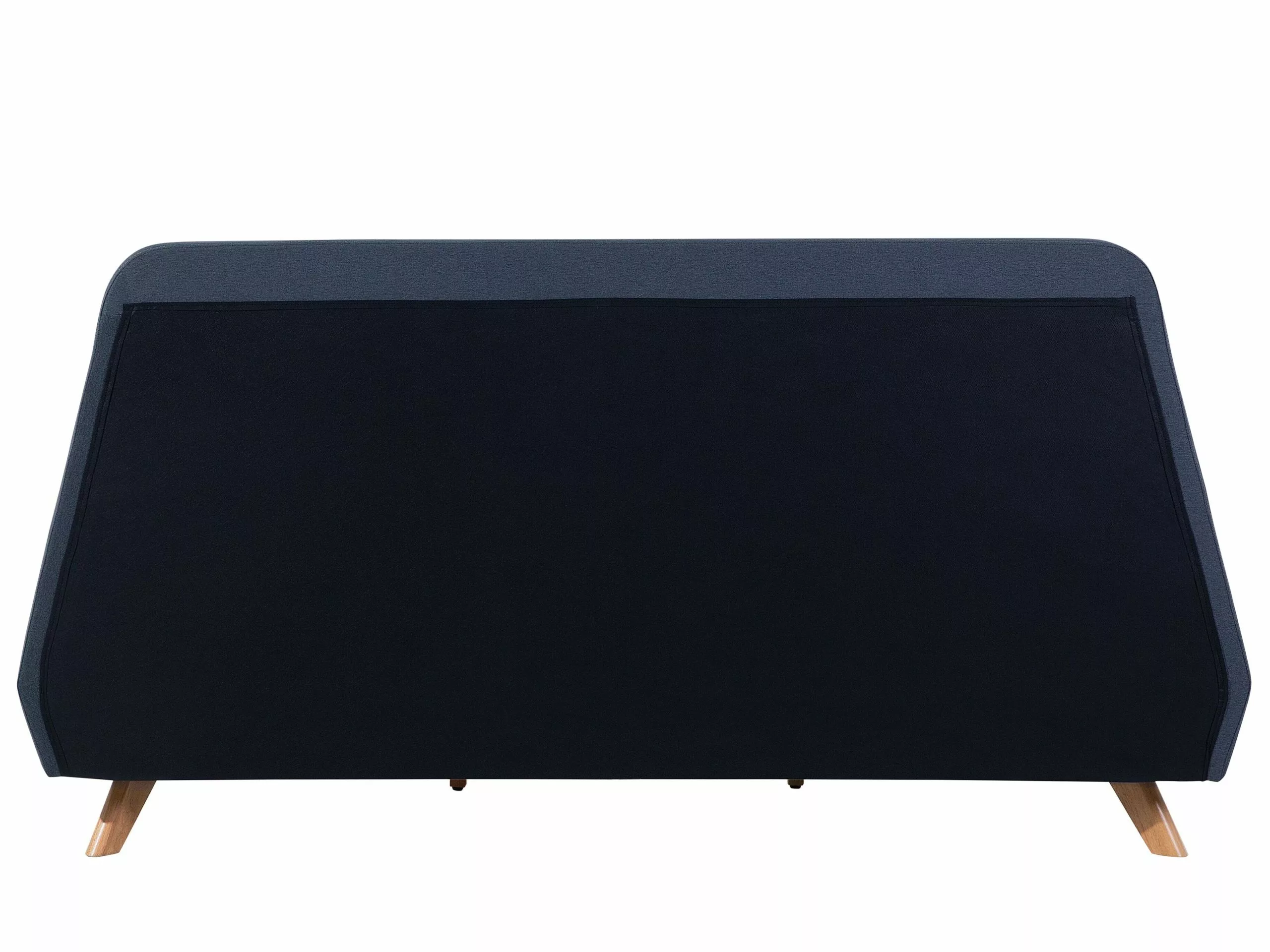 Beliani Bed Stof Donkerblauw In Diverse Formaten VIENNE - Afbeelding 5