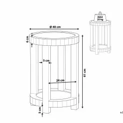 Beliani Bijzettafel Gespiegeld Zilver APREY -Exporteren Stoelen Winkel undef src sa picid 815011 type whitesh image scaled
