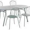 Beliani Tuinset 4-zits Metaal Lichtblauw CALVI -Exporteren Stoelen Winkel undef src sa picid 815593 type whitesh image