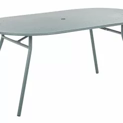 Beliani Tuinset 4-zits Metaal Lichtblauw CALVI -Exporteren Stoelen Winkel undef src sa picid 815596 type whitesh image scaled