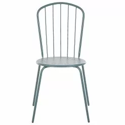 Beliani Tuinstoel Set Van 8 Metaal Lichtblauw CALVI -Exporteren Stoelen Winkel undef src sa picid 815621 type whitesh image scaled