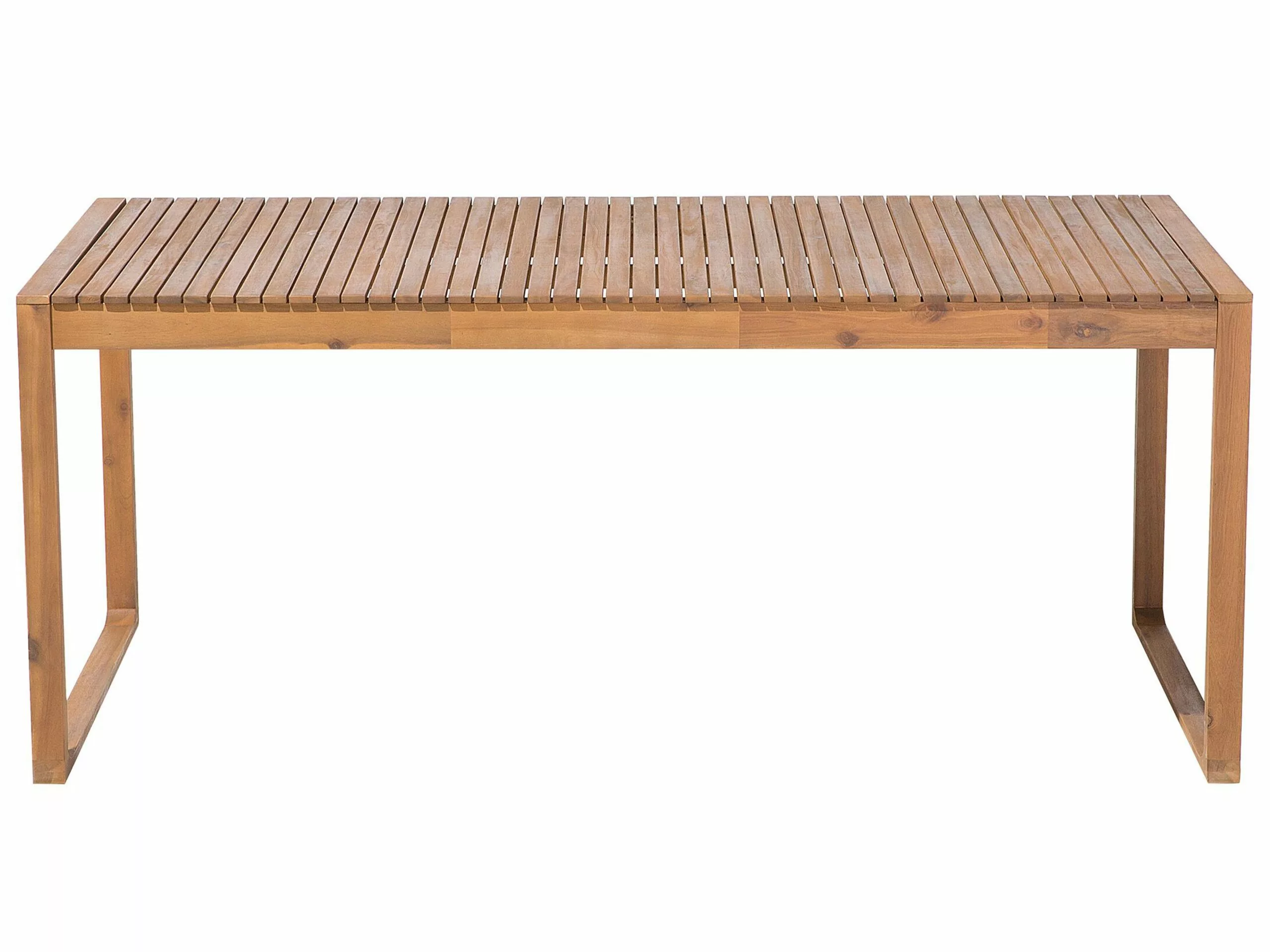 Beliani Tuinset 6-zits Acaciahout Blauw SASSARI - Afbeelding 4