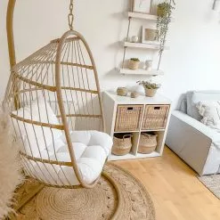 Beliani Hangstoel Met Standaard Rotan Natuurlijk ALBA 21 Beliani Hangstoel Met Standaard Rotan Natuurlijk ALBA -Exporteren Stoelen Winkel undef src sa picid 816677 type whitesh image scaled