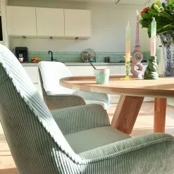 Beliani Eetkamerstoel Set Van 2 Corduroy Mintgroen LOVERNA -Exporteren Stoelen Winkel undef src sa picid 818920 type whitesh image scaled