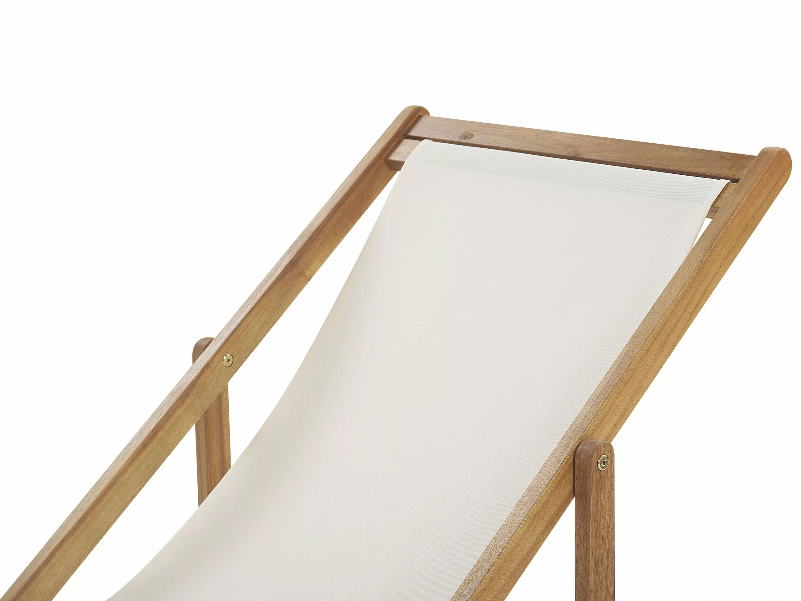 Beliani Ligstoel Set Van 2 Lichthout Meerkleurig ANZIO - Afbeelding 7