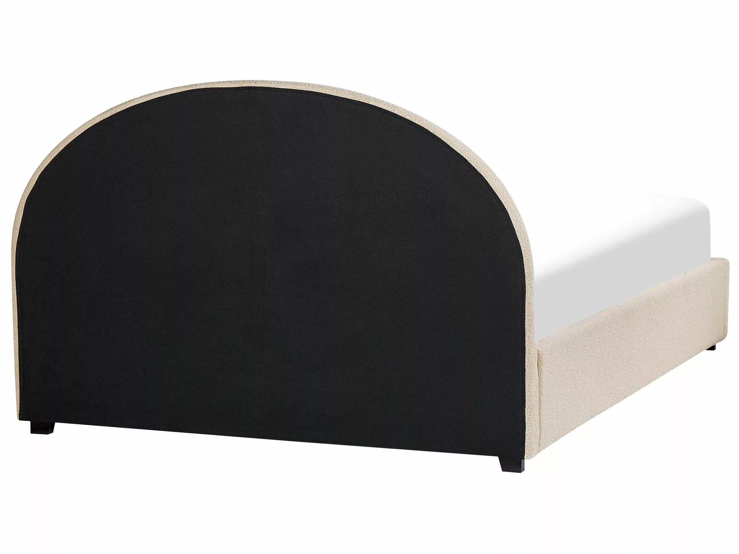 Beliani Tweepersoonsbed Stof Beige VAUCLUSE Verschillende Maten - Afbeelding 10