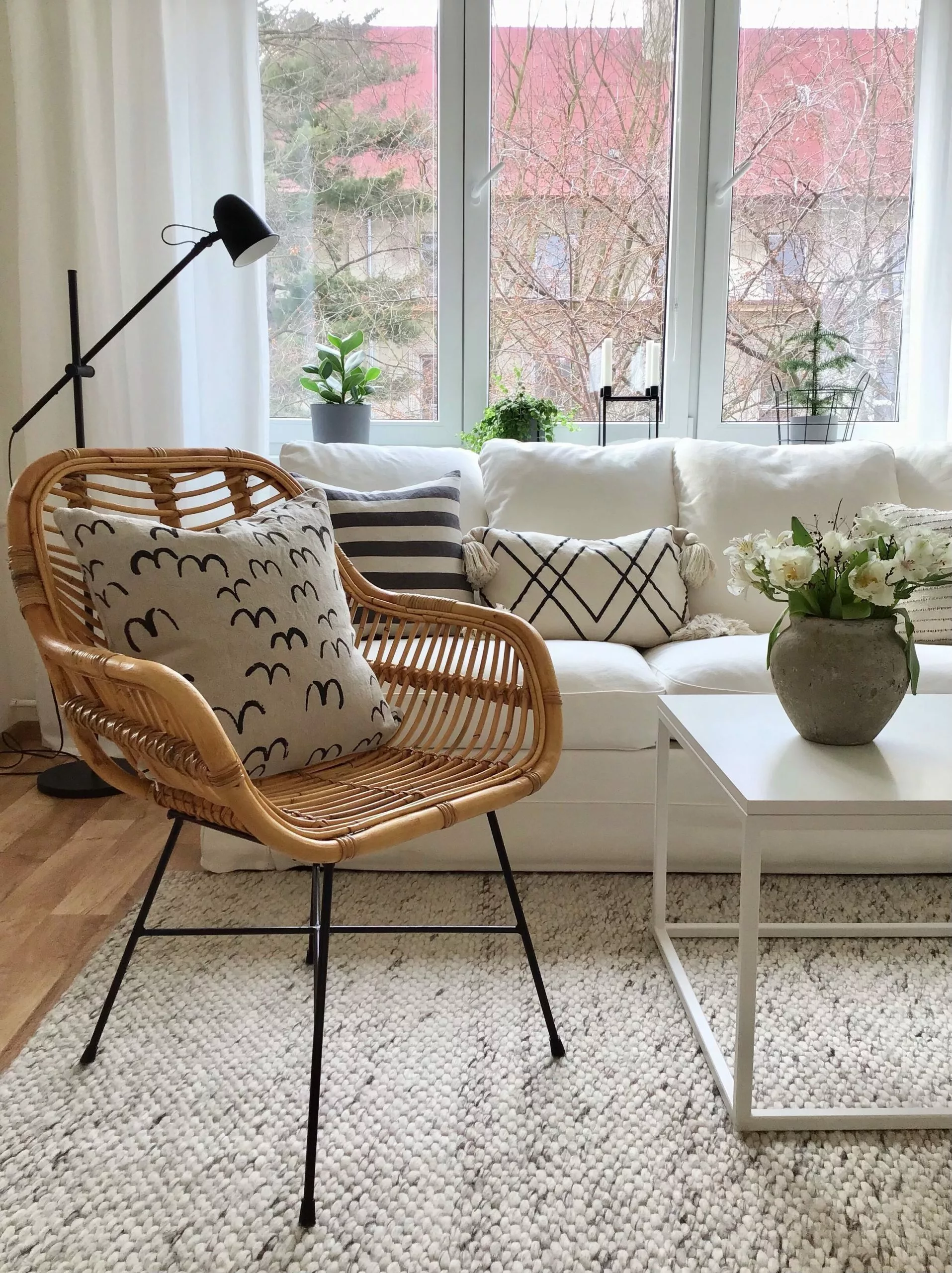 Beliani Stoel Rotan Natuurlijk CANORA - Afbeelding 6