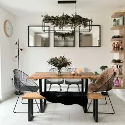 Beliani Eetkamerstoel Set Van 2 Metaal Zwart AURORA -Exporteren Stoelen Winkel undef src sa picid 820863 type whitesh image scaled