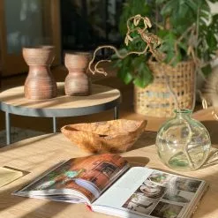 Beliani Salontafel Set Van 2 Lichtbruin/zwart MELODY M/L -Exporteren Stoelen Winkel undef src sa picid 820866 type whitesh image scaled