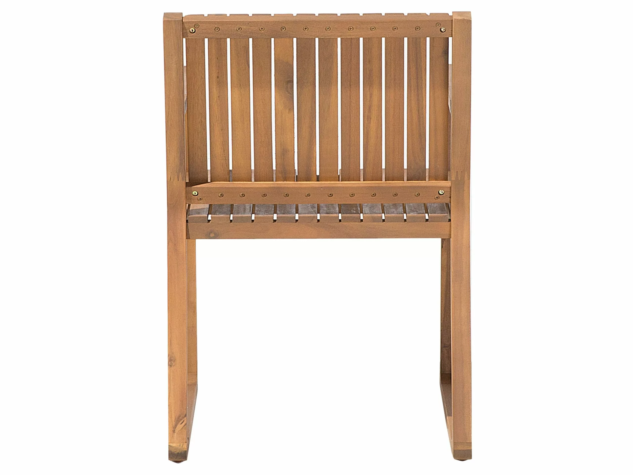 Beliani Tuinset 8-zits Acaciahout Bruin SASSARI 10 Beliani Tuinset 8-zits Acaciahout Bruin SASSARI - Afbeelding 8